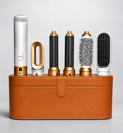Hair dryer brush