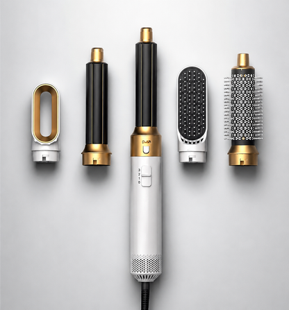 Hair dryer brush